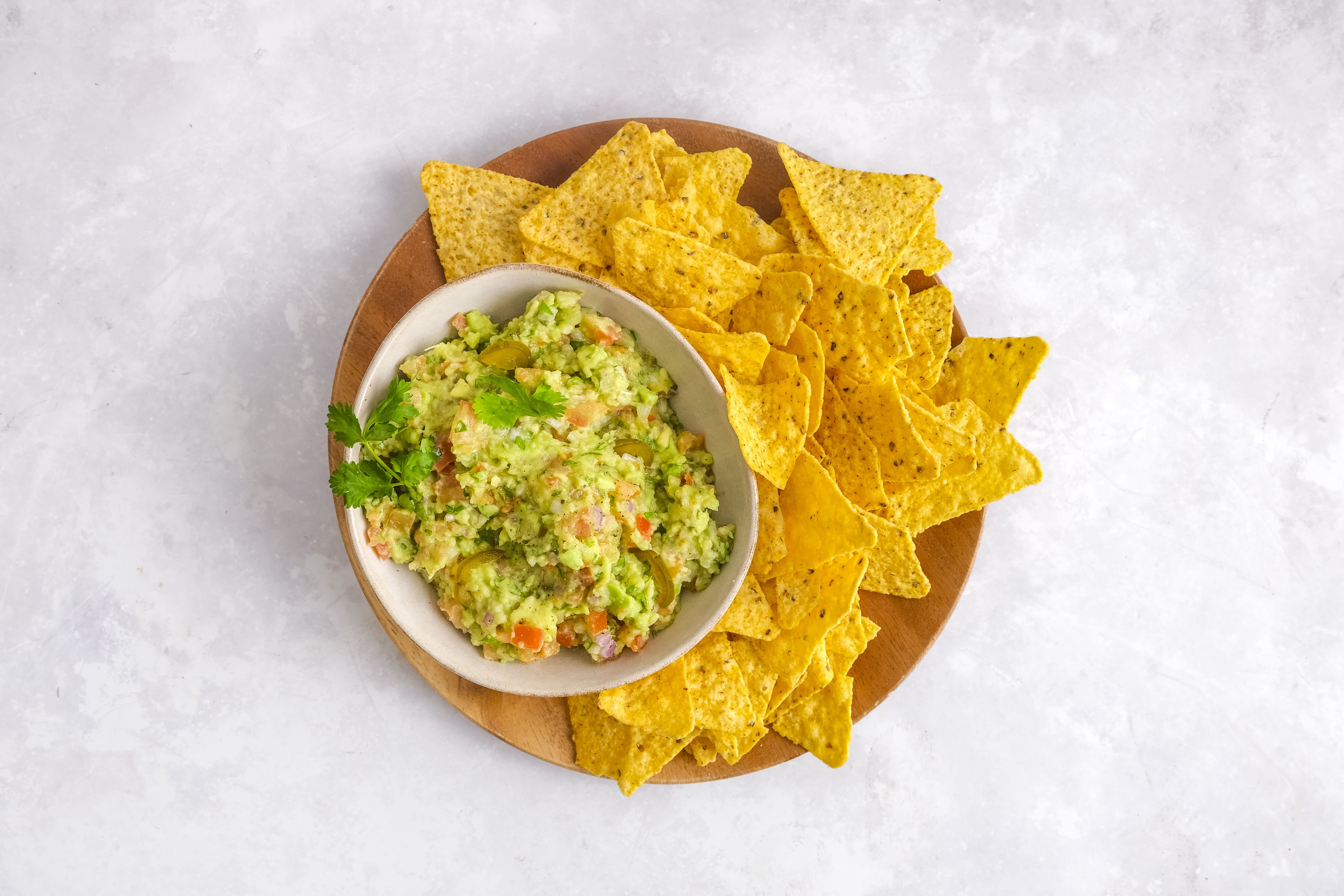 The Ultimate Guacamole with Tortilla Chips