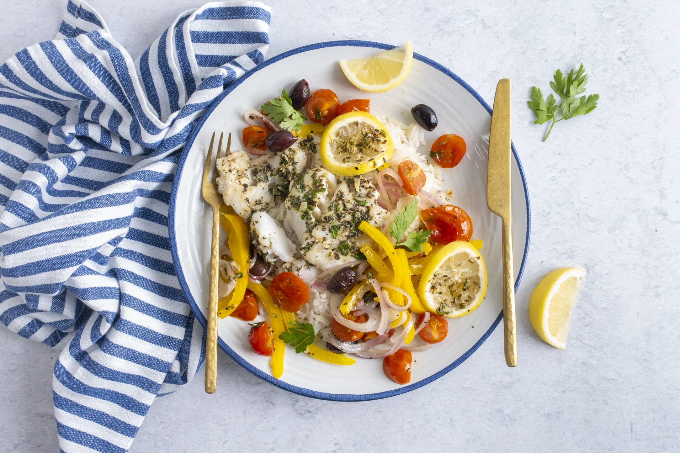 Mediterranean Fish en Papillote