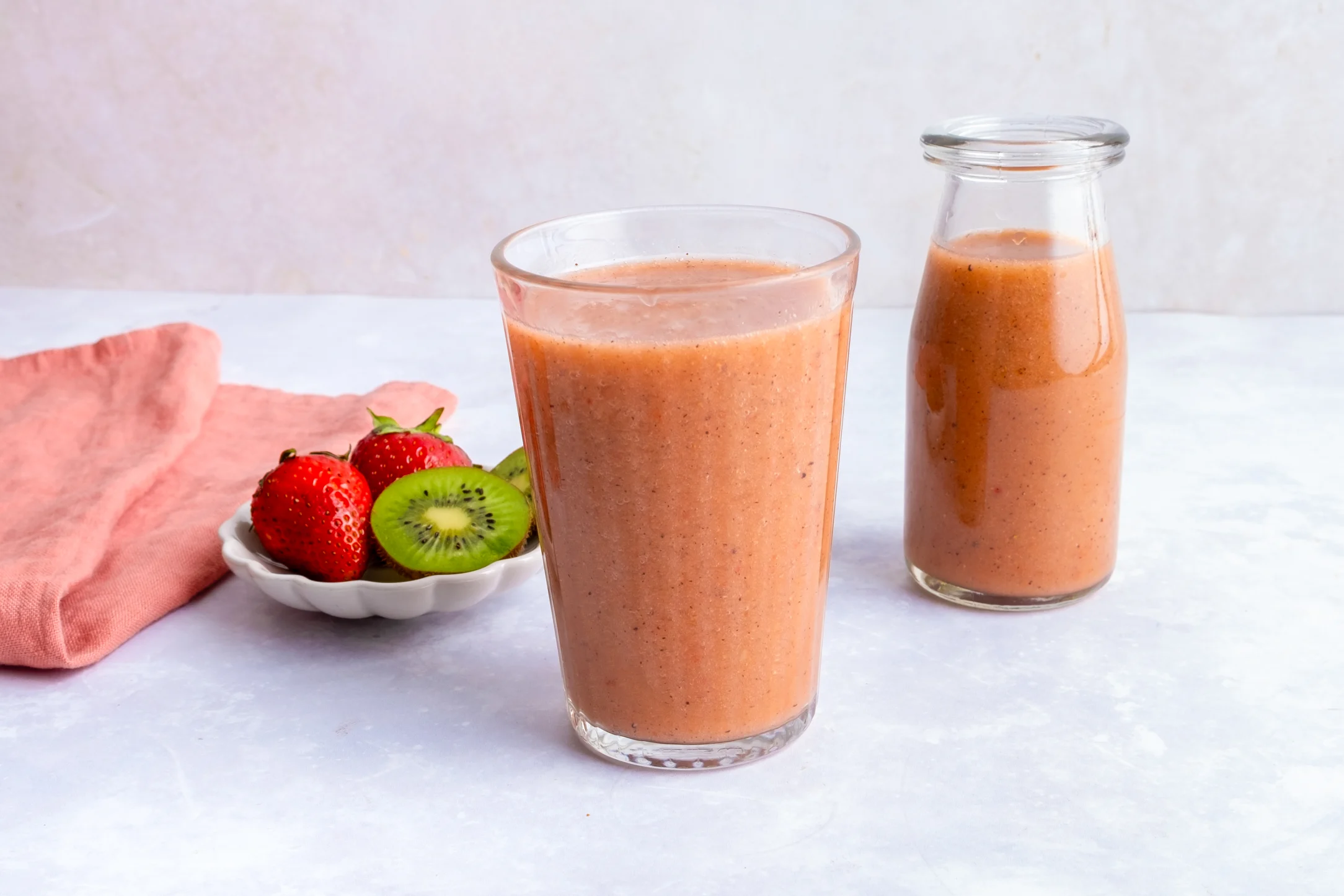 Strawberry and Kiwi Smoothie