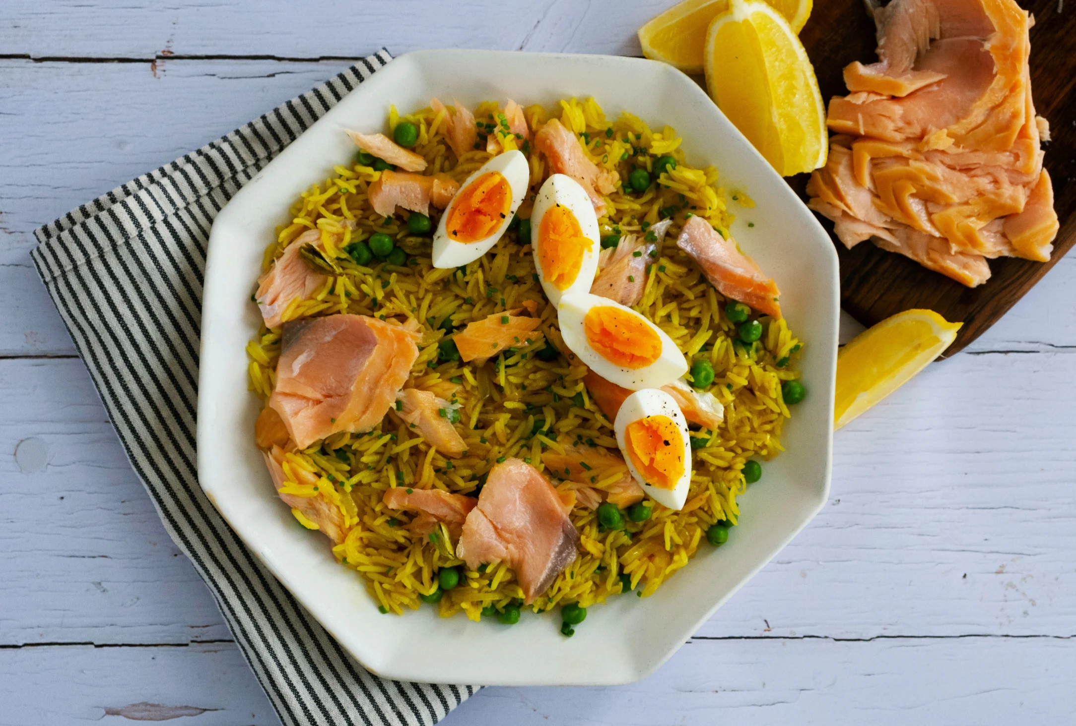 Hot Smoked Salmon Kedgeree