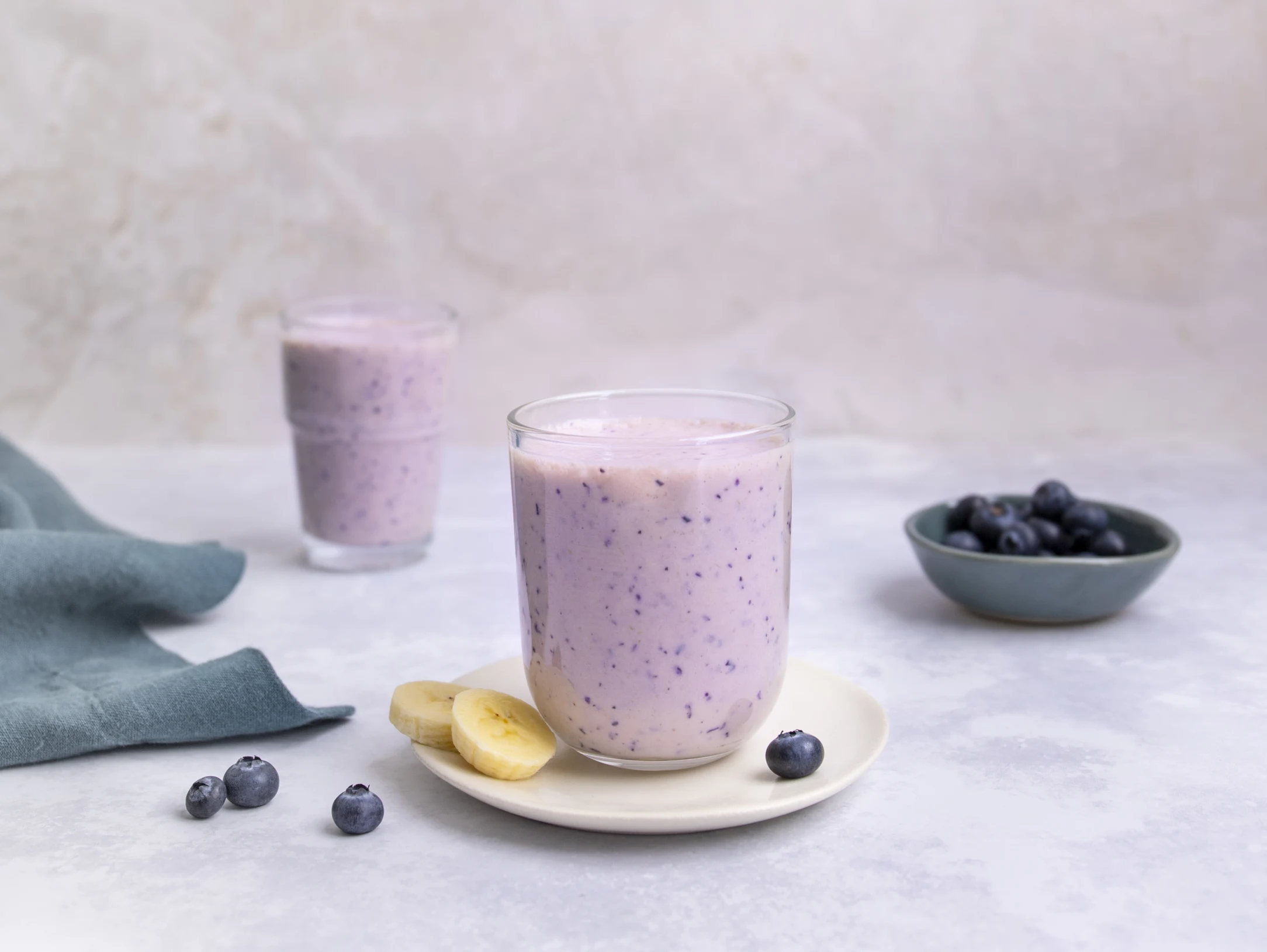 Blueberry and Banana Smoothie