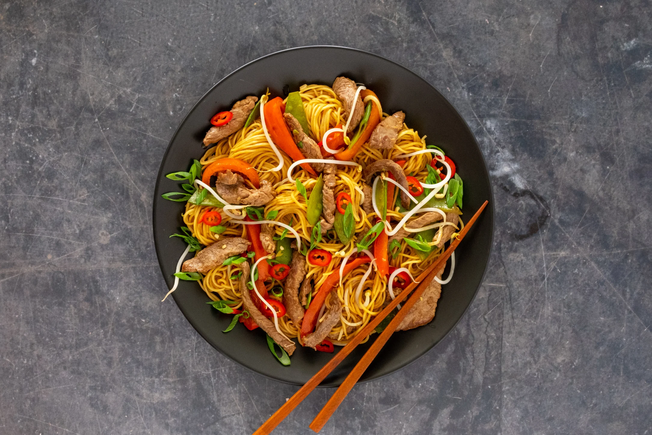 Classic Beef Noodle Stir-fry