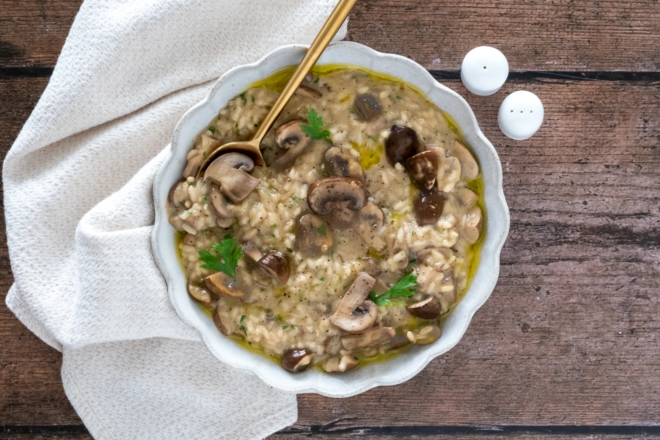Classic Mushroom Risotto