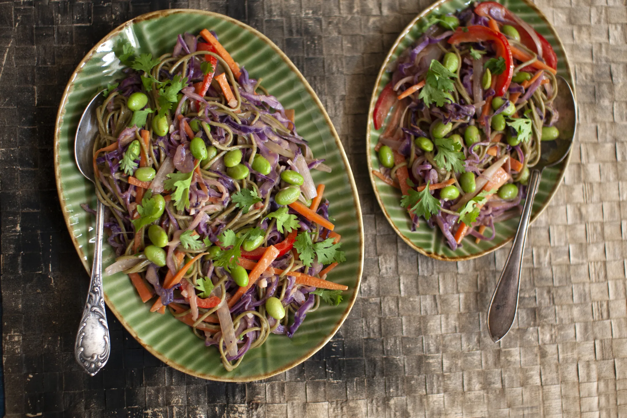 Thai Curry Soba Noodle Bowl