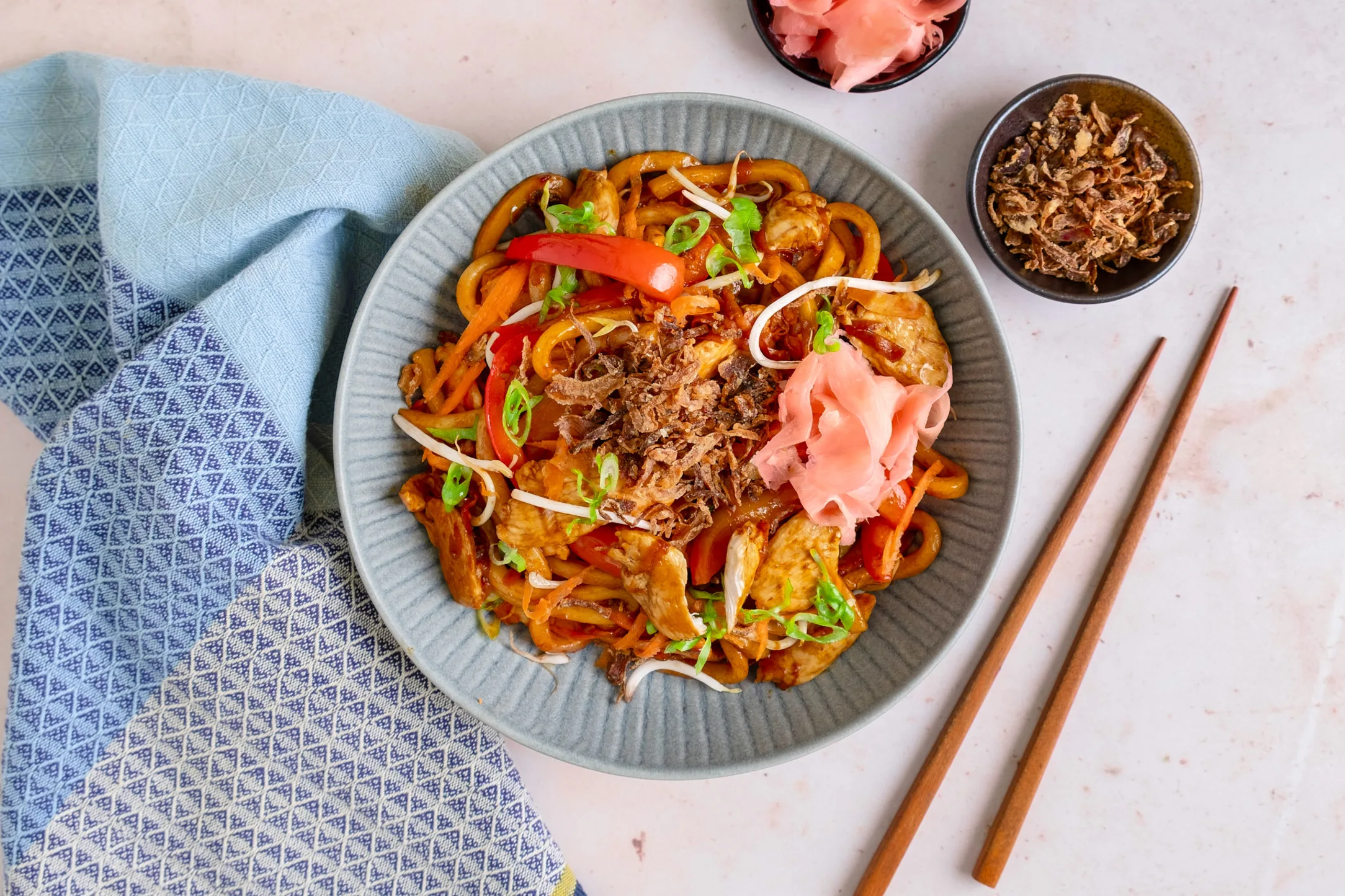 Yaki Udon with Chicken