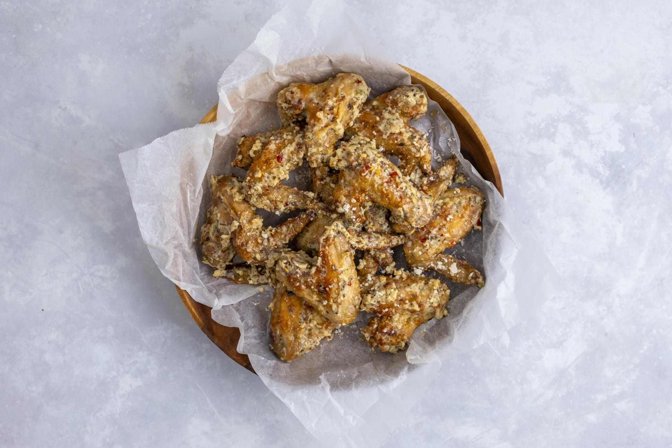 Garlic Parmesan Chicken Wings