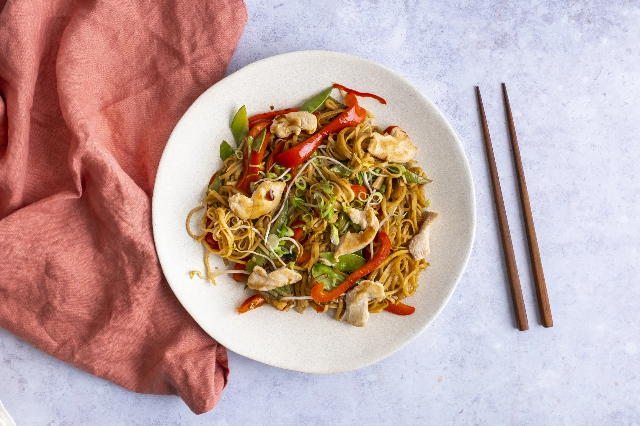 Classic Chicken Noodle Stir-fry