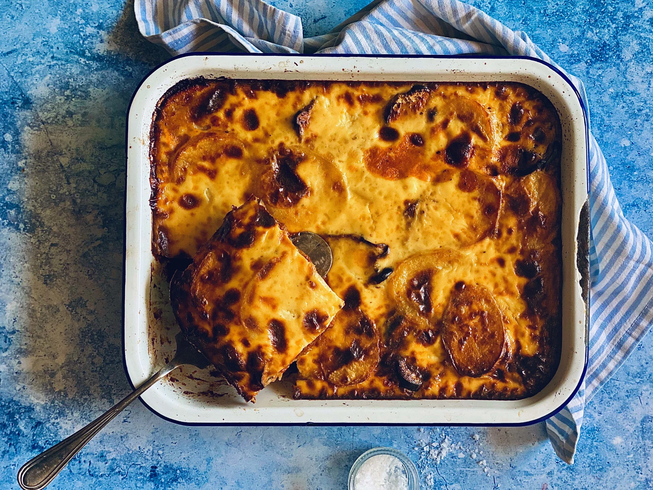 Classic Lamb Moussaka with Eggplant