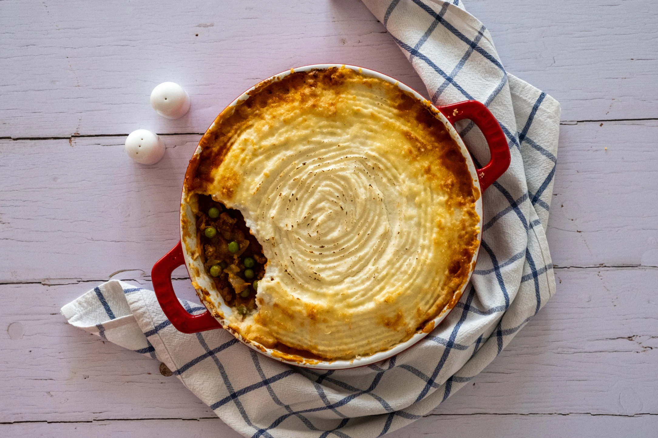Low Carb Shepherd's Pie with Cauliflower Mash
