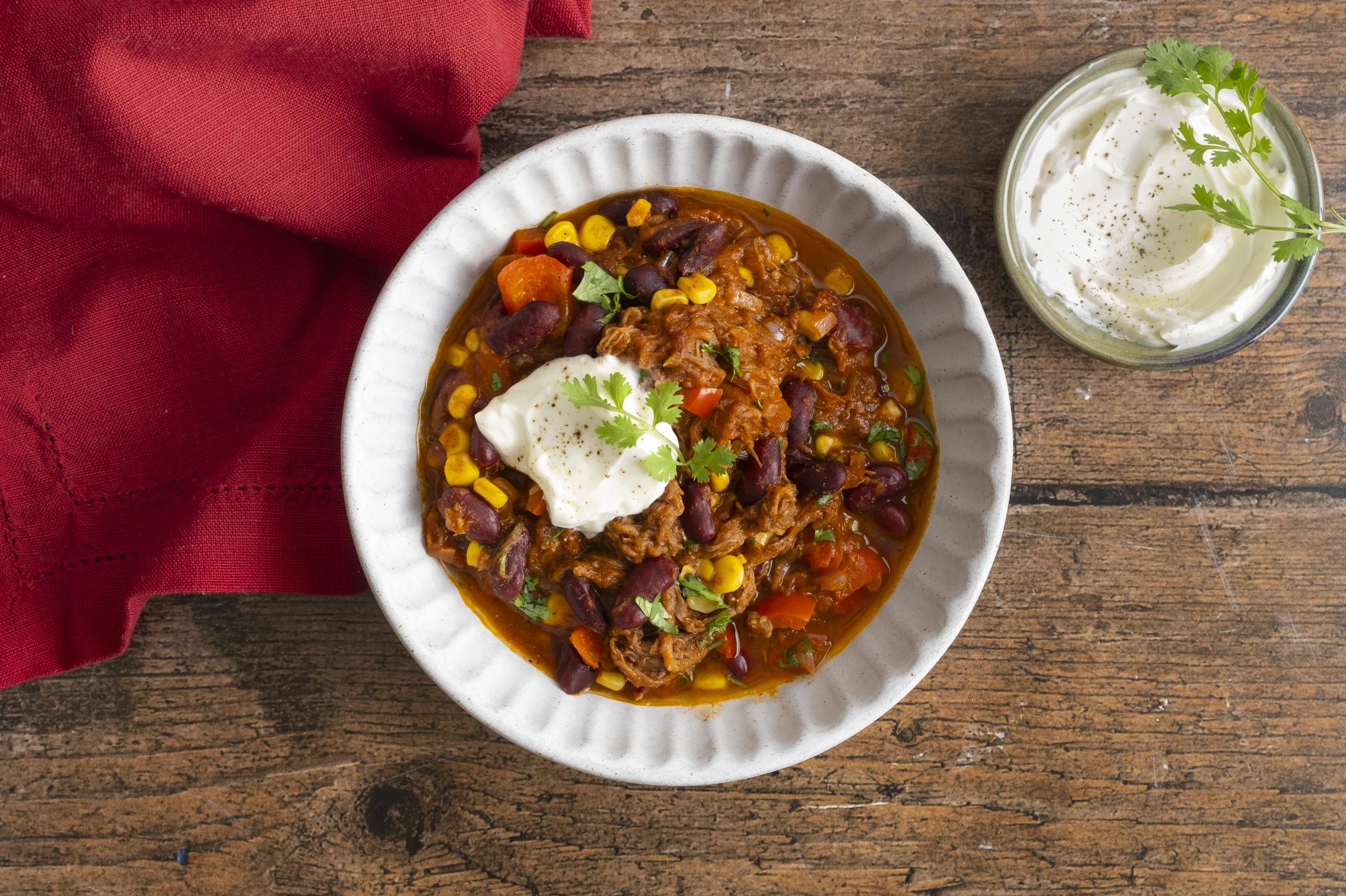 Pulled Beef Chilli con Carne