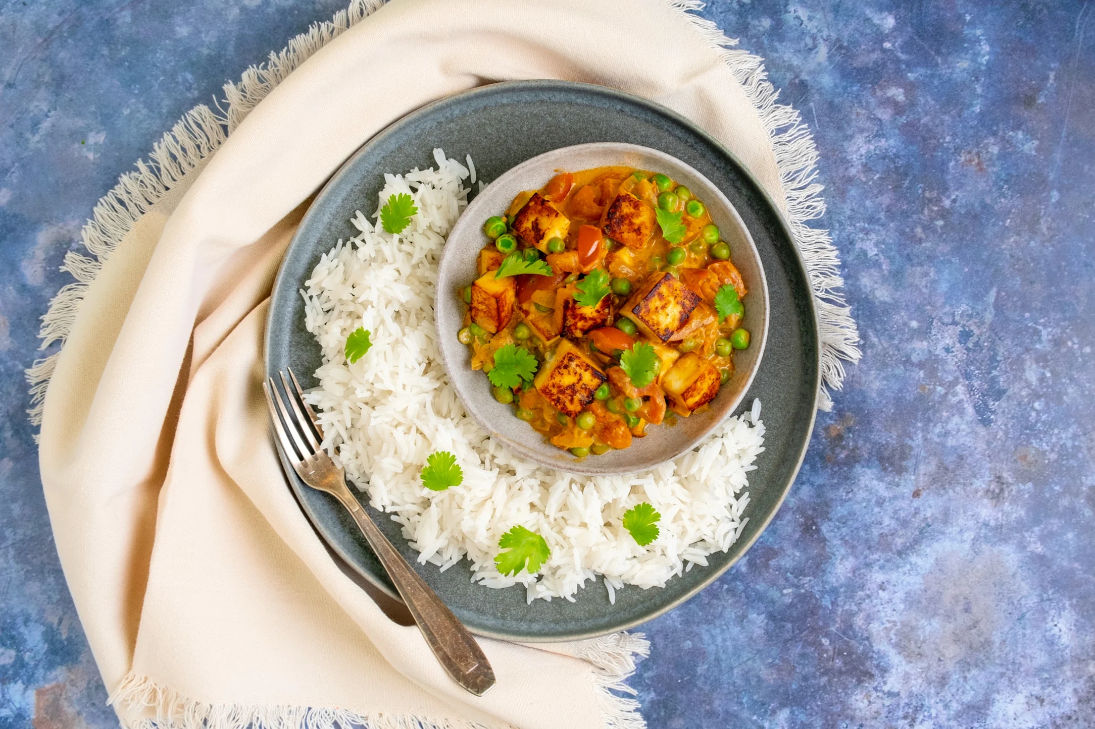 Mattar Paneer: Mild Indian Pea and Cheese Curry