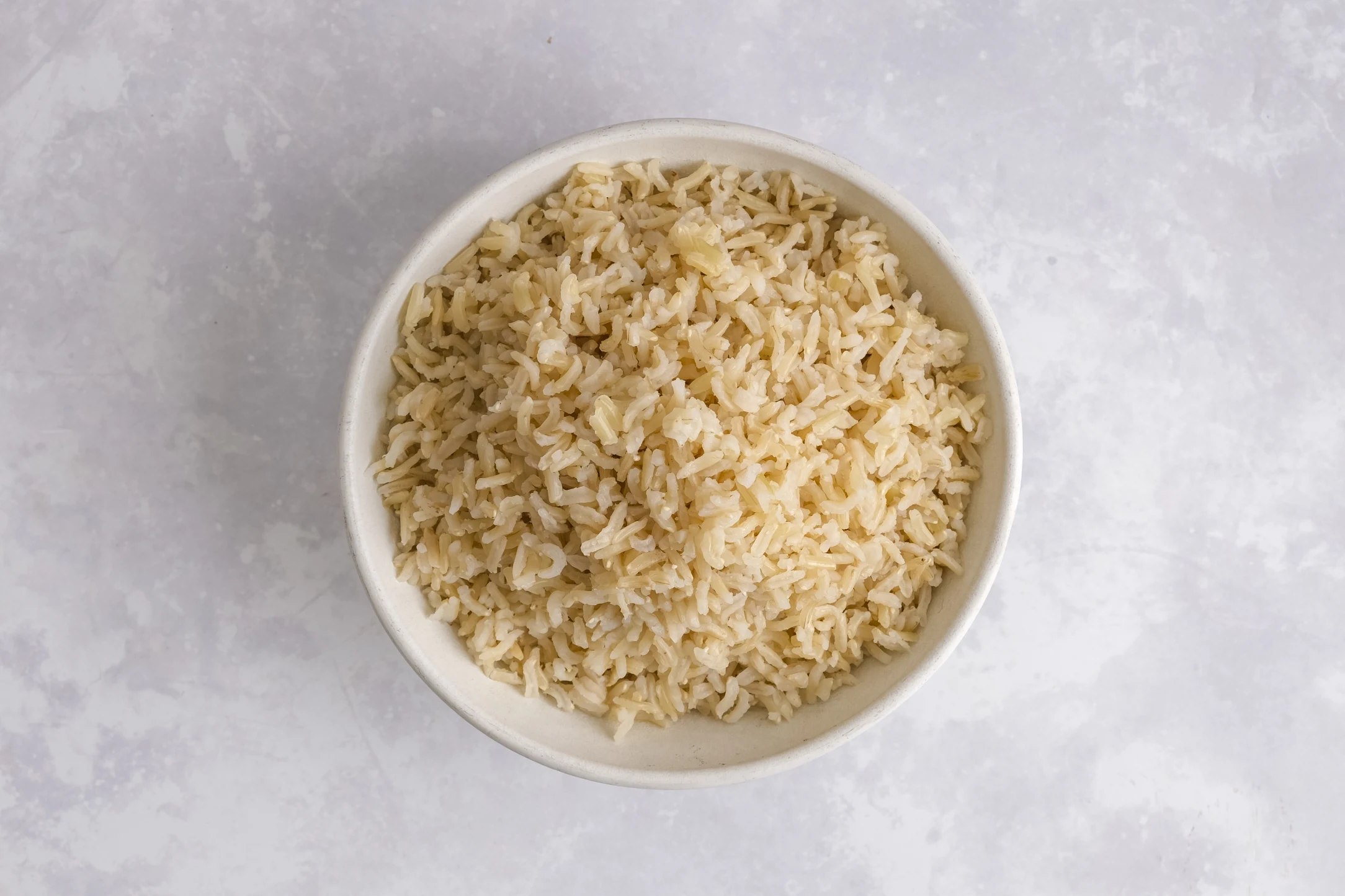 Cooked Brown Basmati Rice