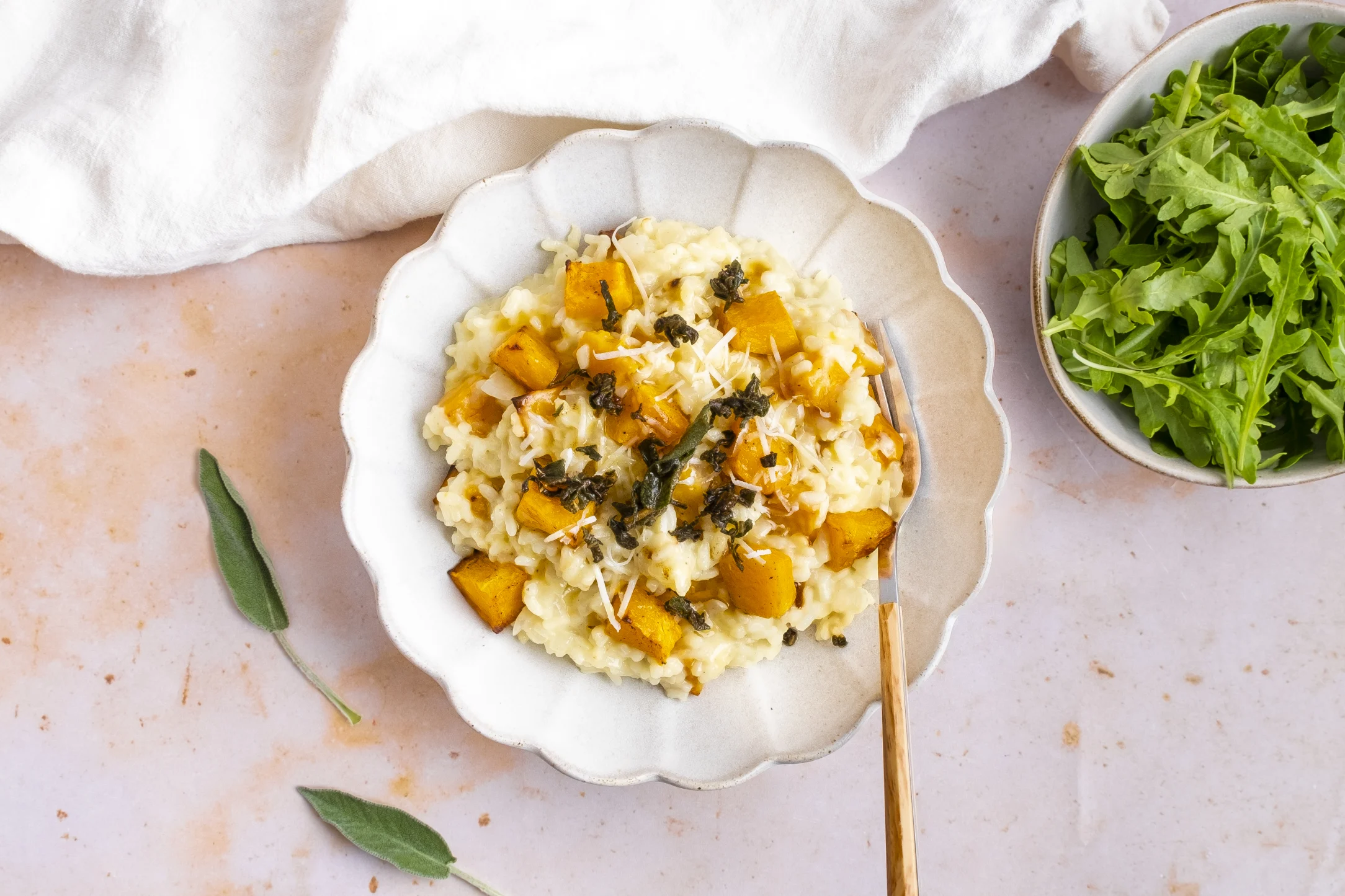 Italian Squash and Sage Risotto