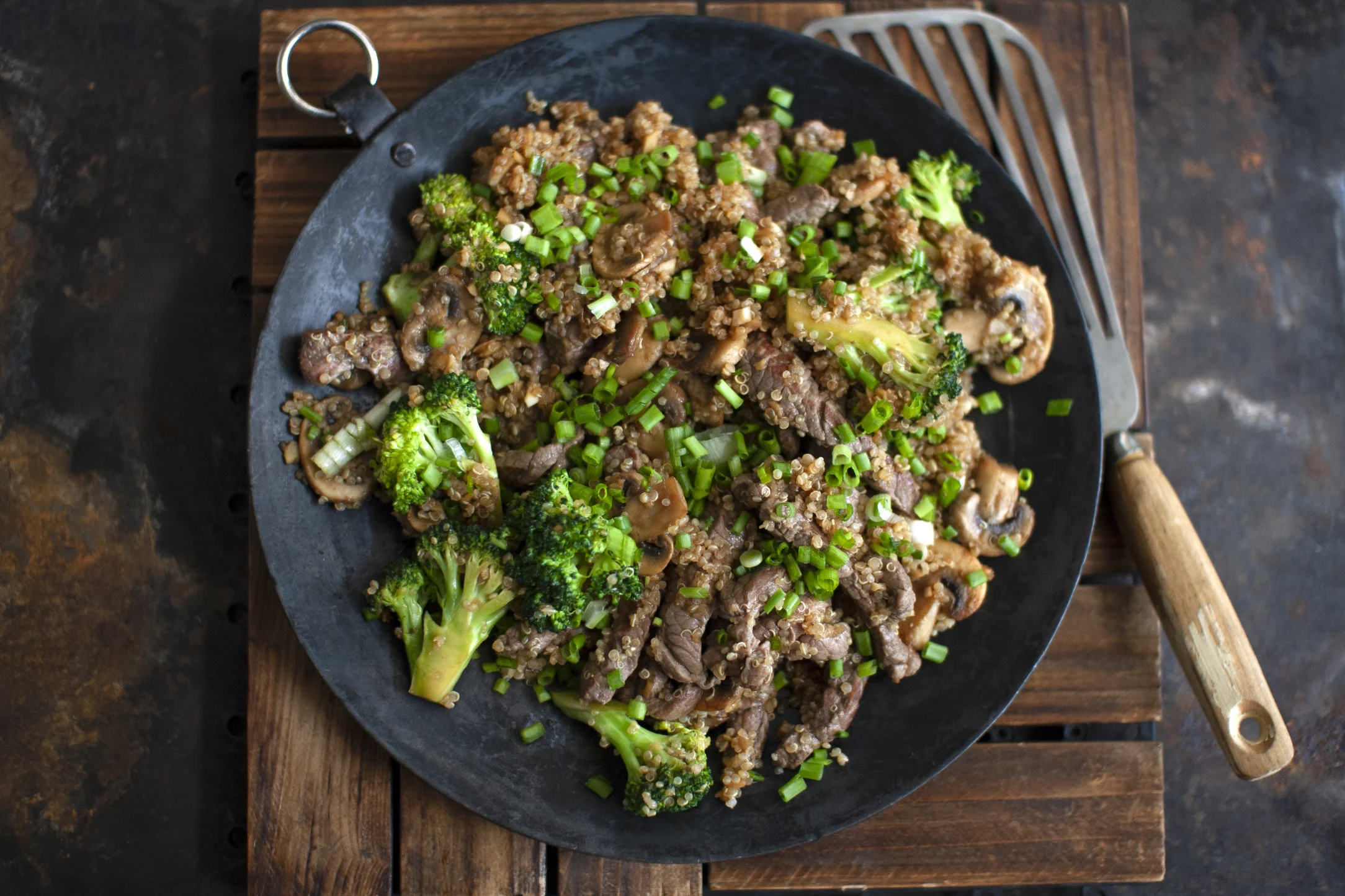 Healthy Beef and Broccoli Stir Fry with Quinoa
