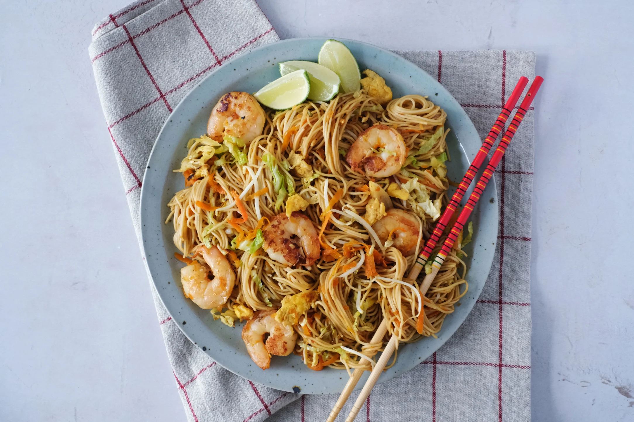 Mie Goreng with Prawns