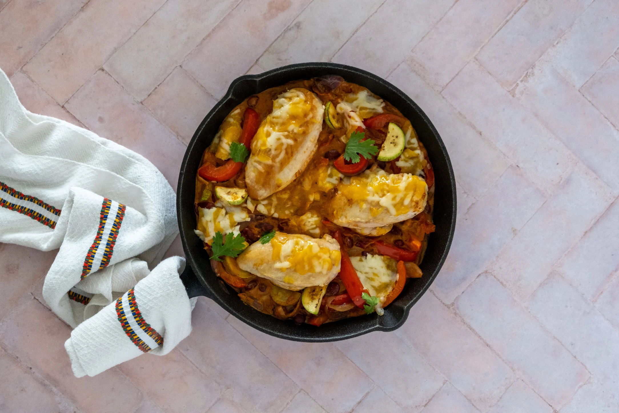 Mexican Chicken and Veggie One Pot