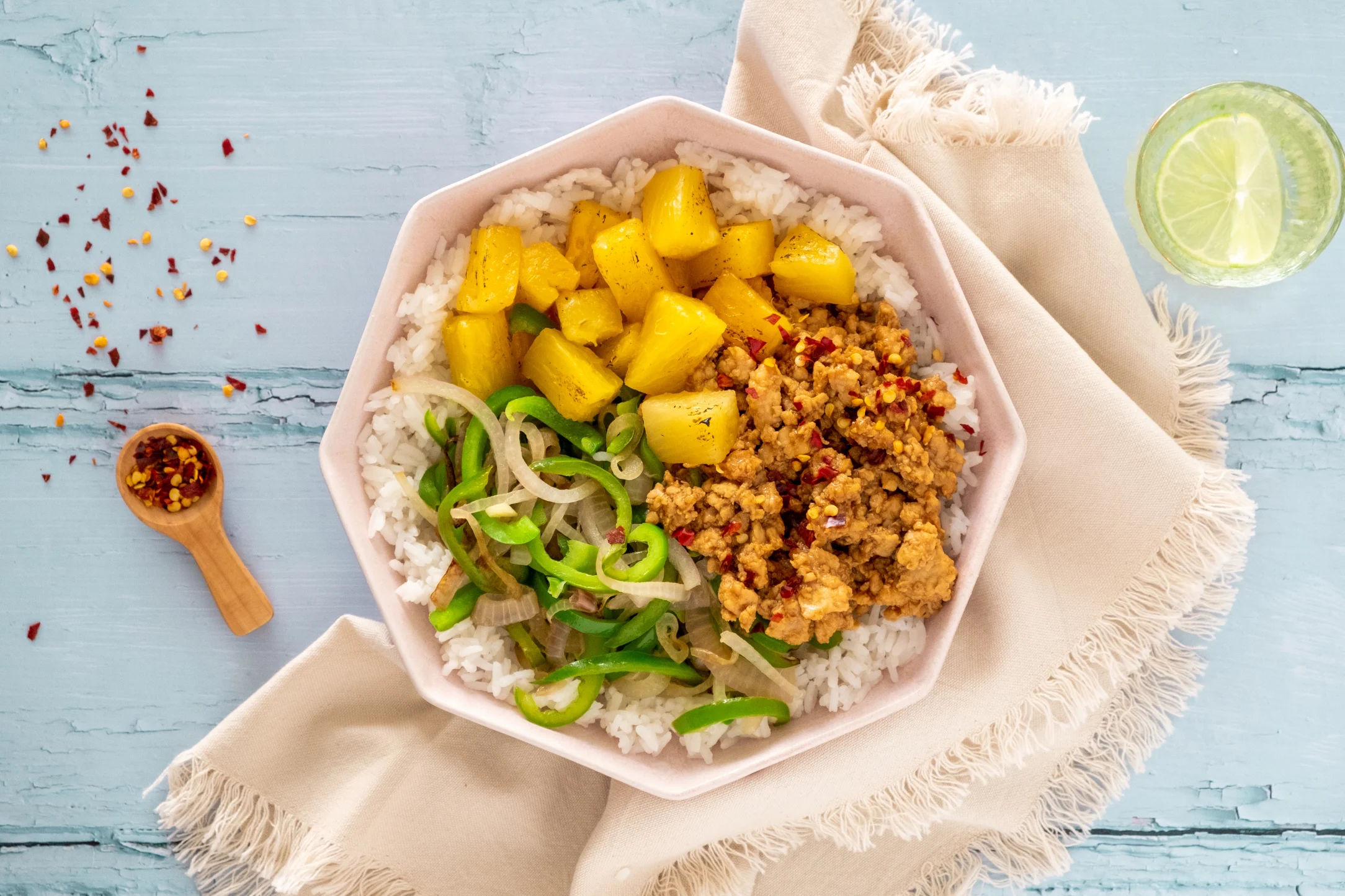 Hawaiian Chicken Teriyaki Luau Bowl