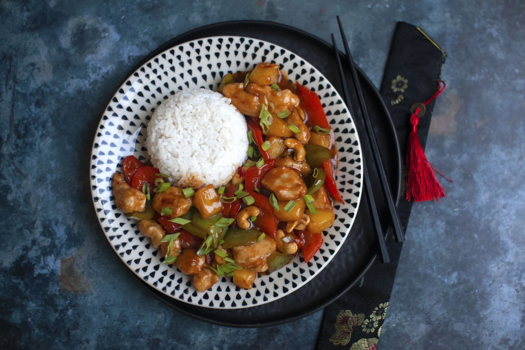 Sweet and Sour Chicken with Jasmine Rice