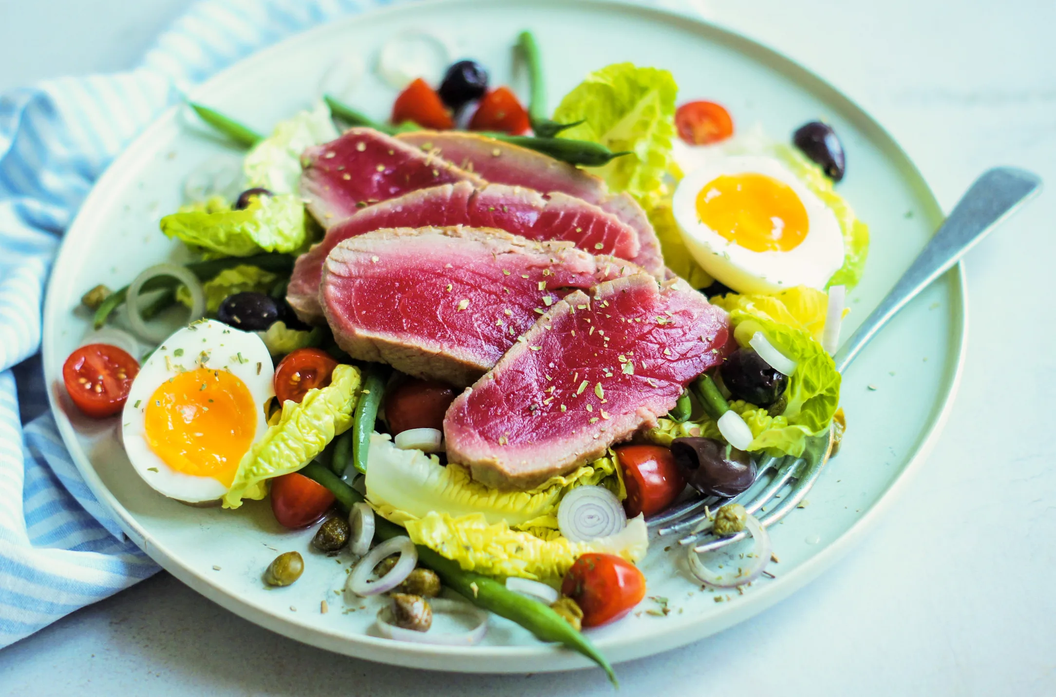 Classic Seared Tuna Nicoise