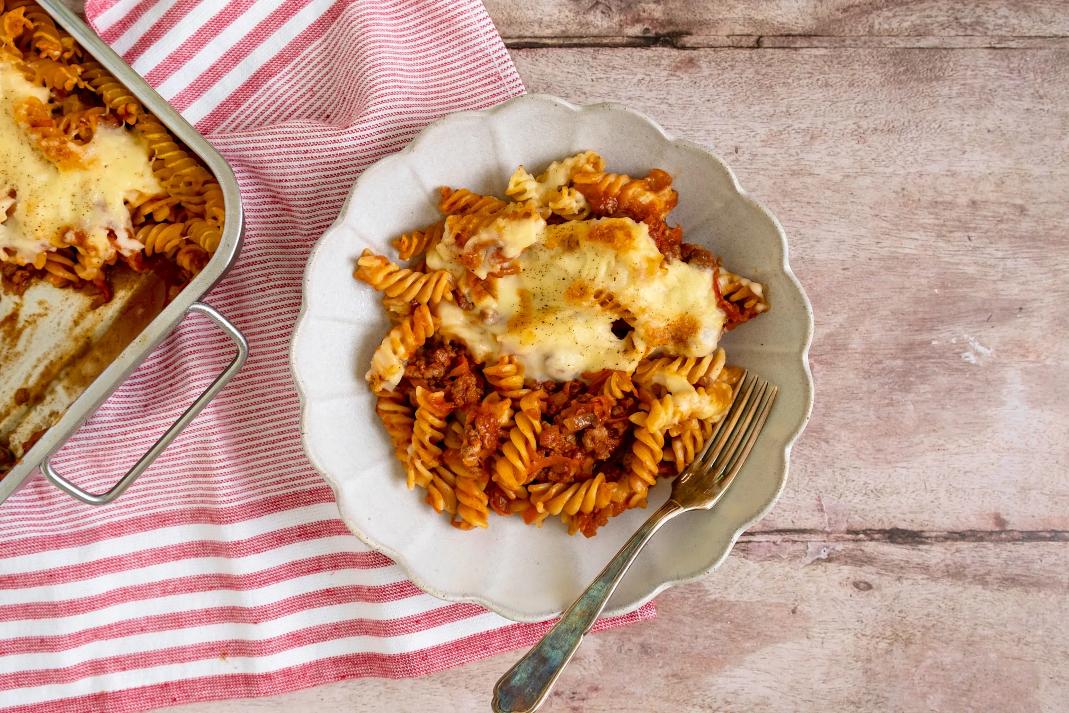 Bolognese Pasta Bake