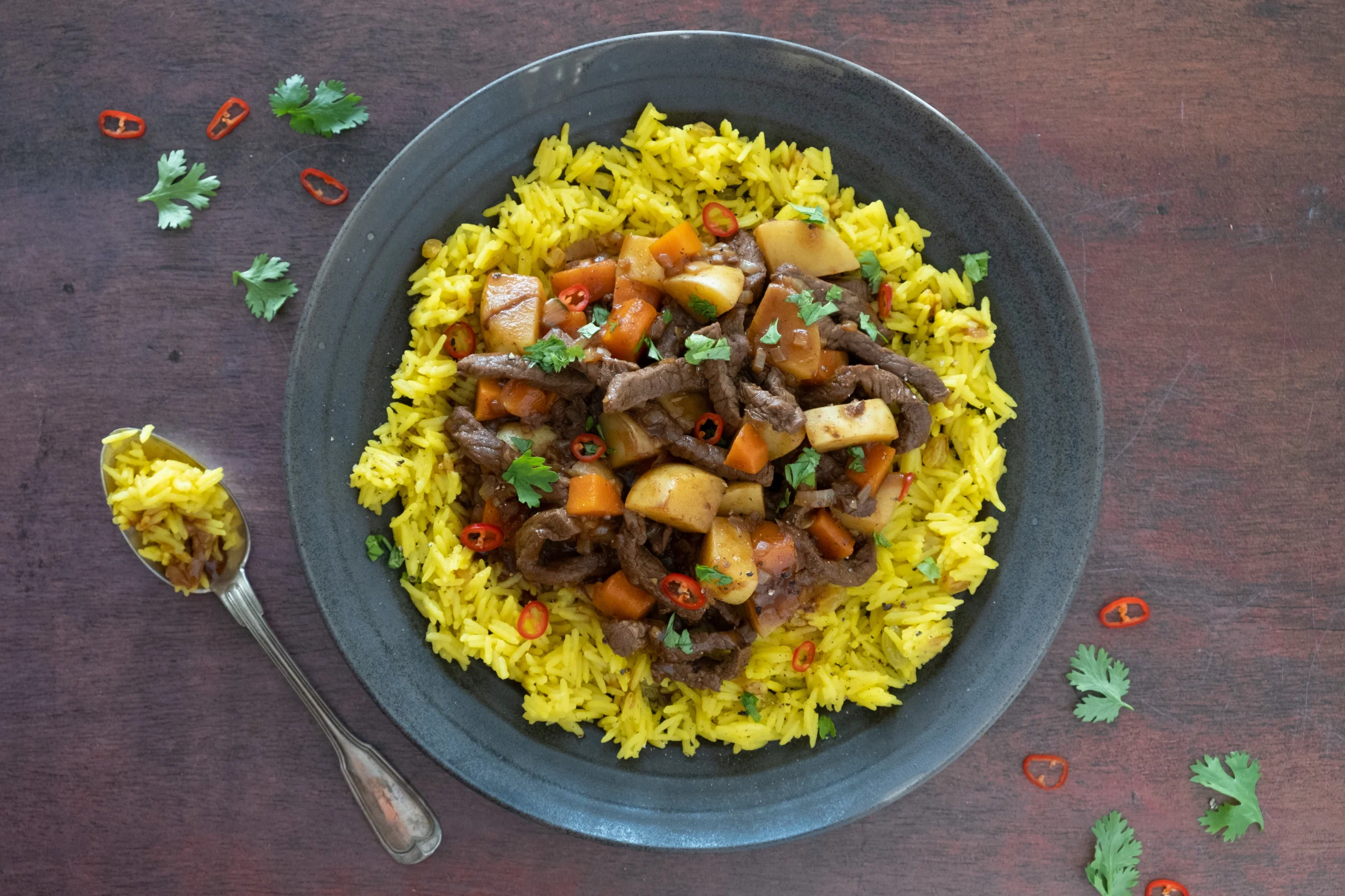 South African Curry with Geelrys