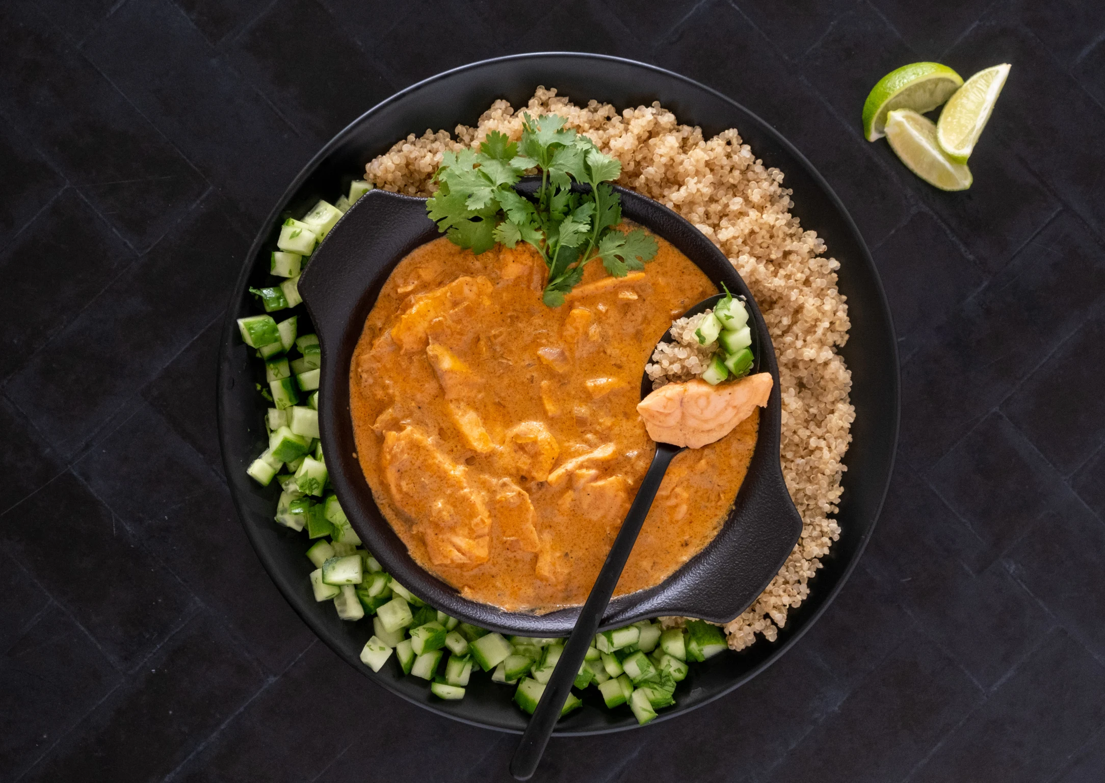 Salmon Tikka Masala with Quinoa