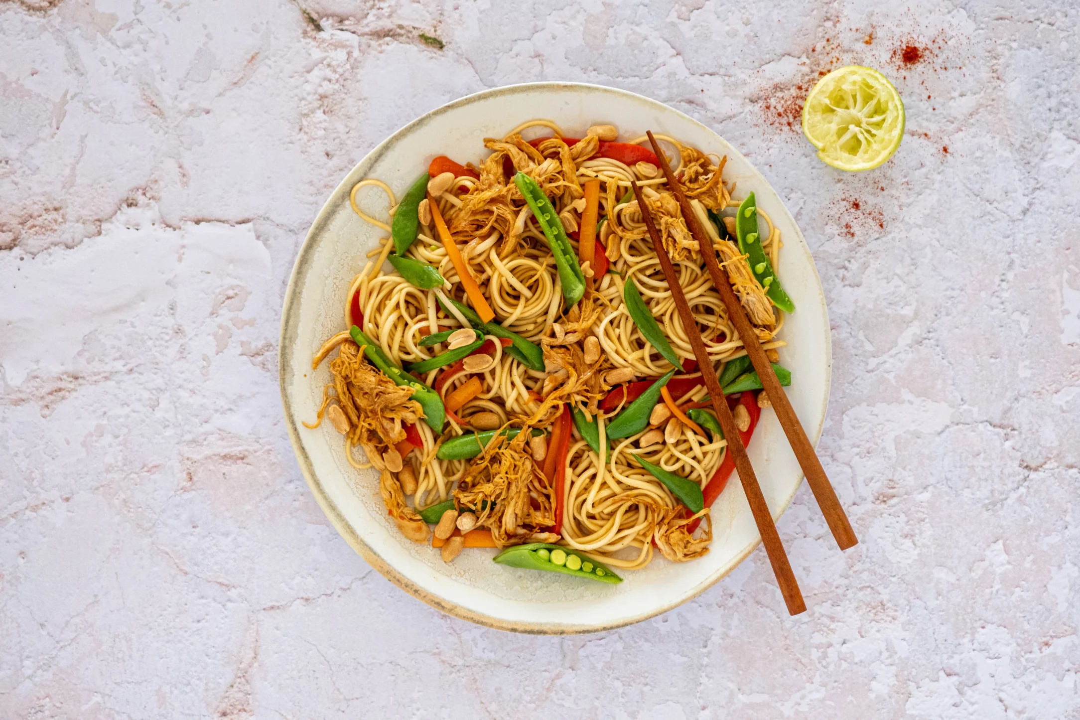 Sweet Chilli Chicken and Noodle Stir-fry