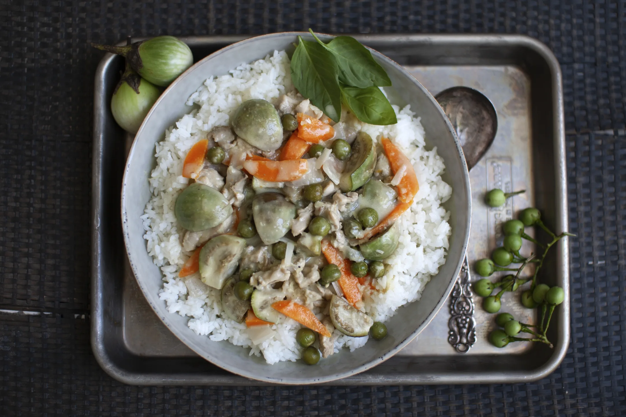 Thai Chicken Green Curry with Jasmine Rice