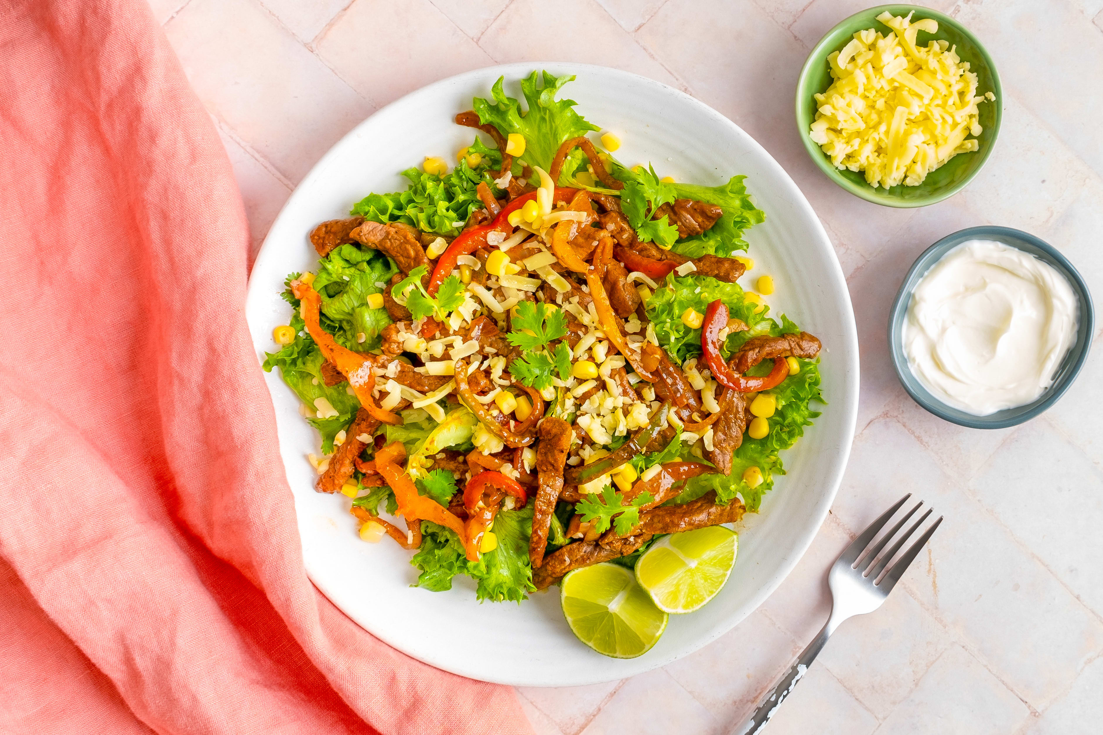 Steak Fajita Salad