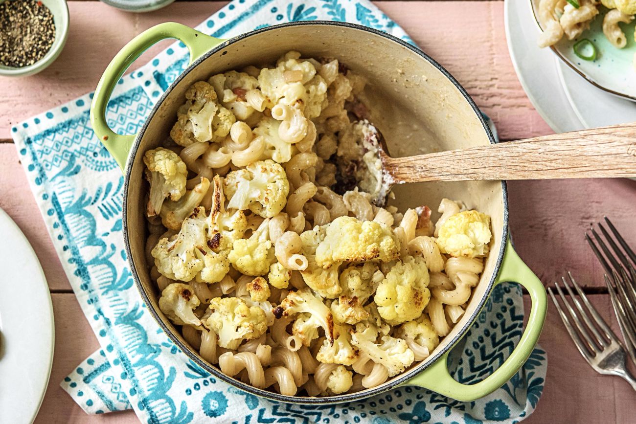 2017 Cauliflower-Pancetta-Mac-Cheese-year in review-HelloFresh-2017