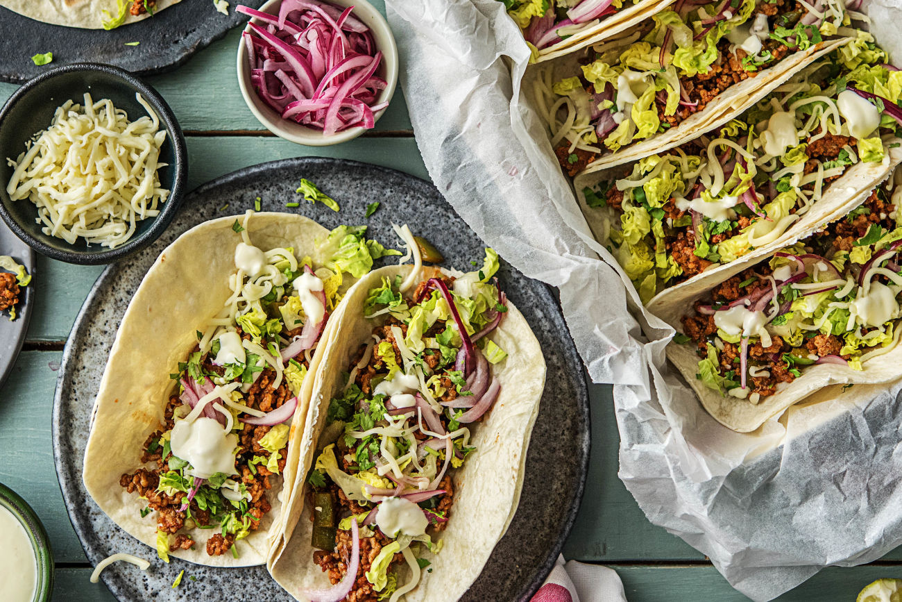 easy Mexican recipes-One-Pan-Pork-Carnitas-Tacos-HelloFresh