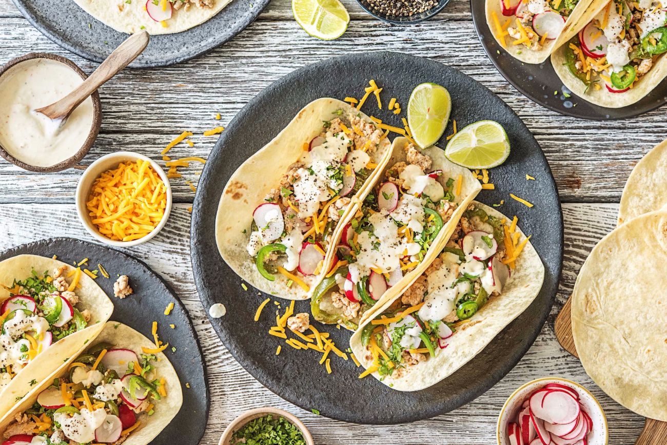 easy Mexican recipes-Turkey-Taco-Time-HelloFresh