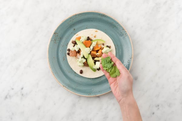 Sweet Potato and Black Bean Tacos Step-d937e063