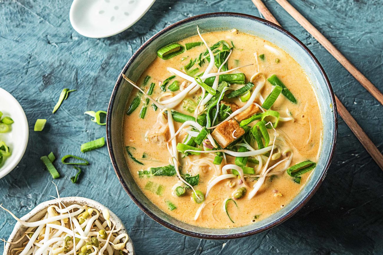 Asiatische Nudelsuppe Rezept | HelloFresh