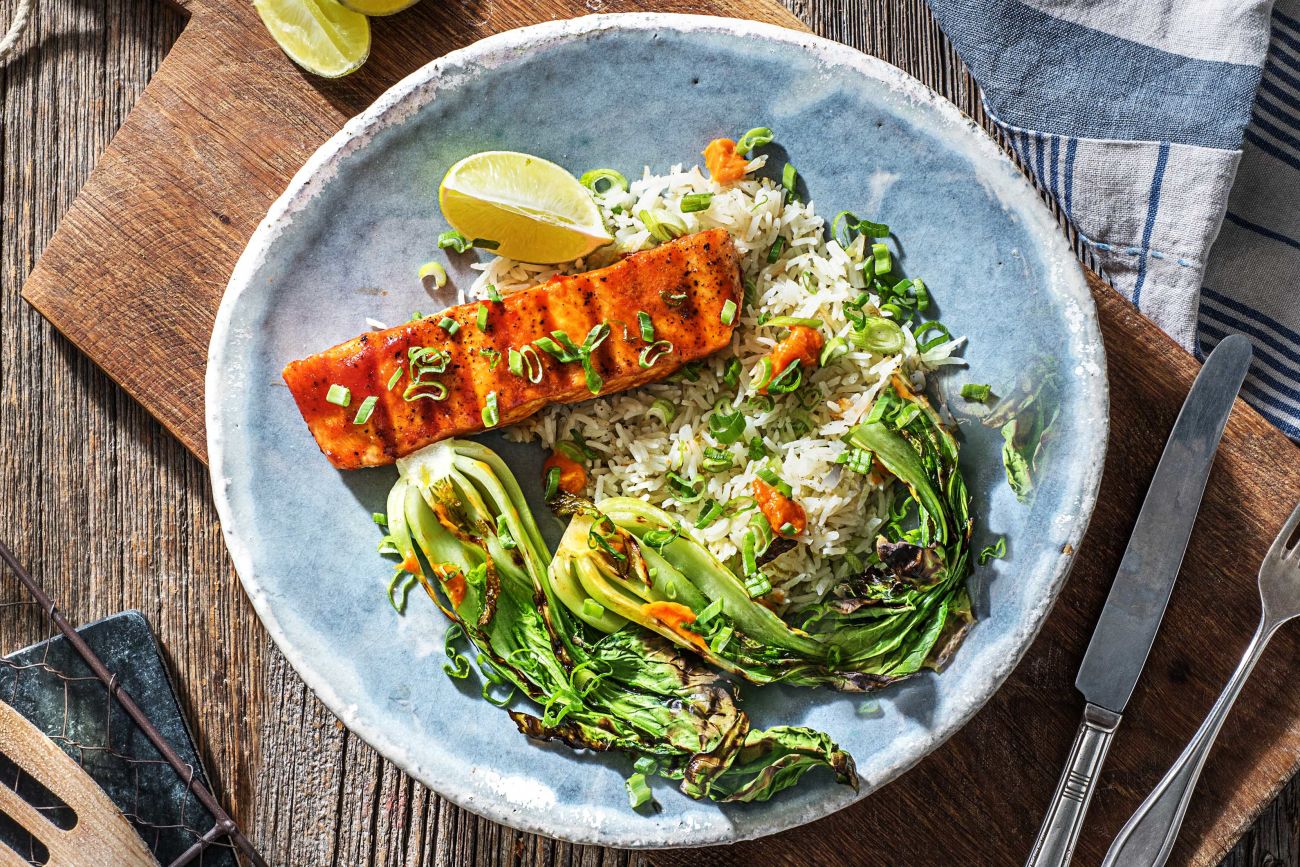 Grilled-Sriracha-Glazed-Salmon-how to grill-HelloFresh