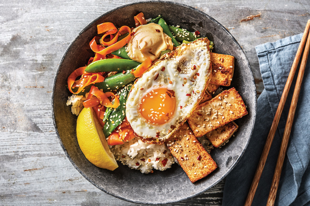 Teriyaki Tofu Bibimbap Recipe HelloFresh