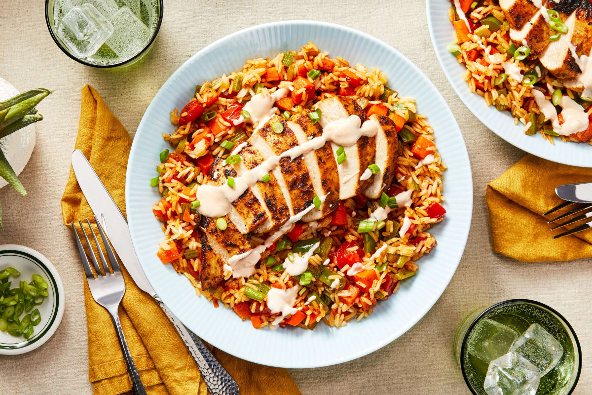 Cajun Chicken Rice Bowl Recipe HelloFresh