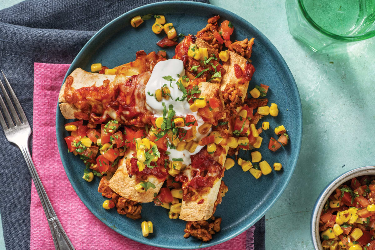 Cheesy Beef Enchiladas Recipe HelloFresh