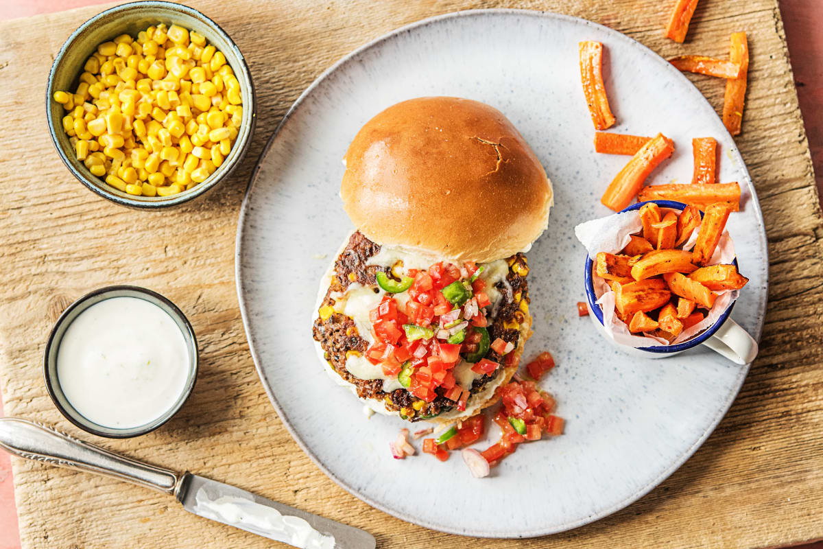 Chunky Funky Veggie Burgers Recipe HelloFresh