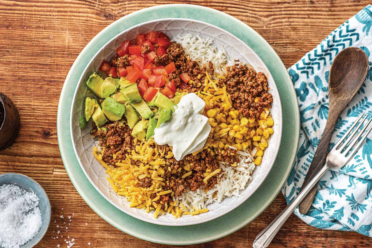 Mexican Beef Burrito Bowl Recipe HelloFresh