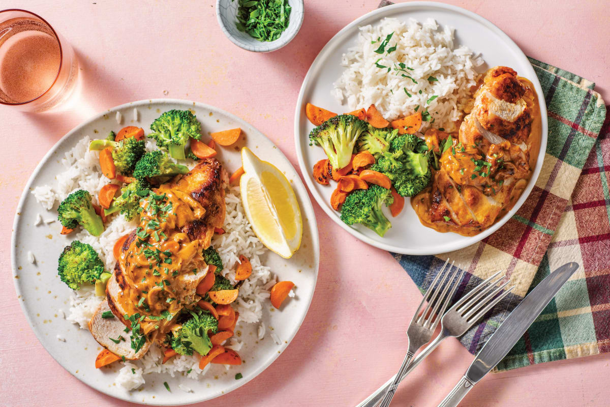 Sweet Paprika Chicken & Rice Recipe HelloFresh