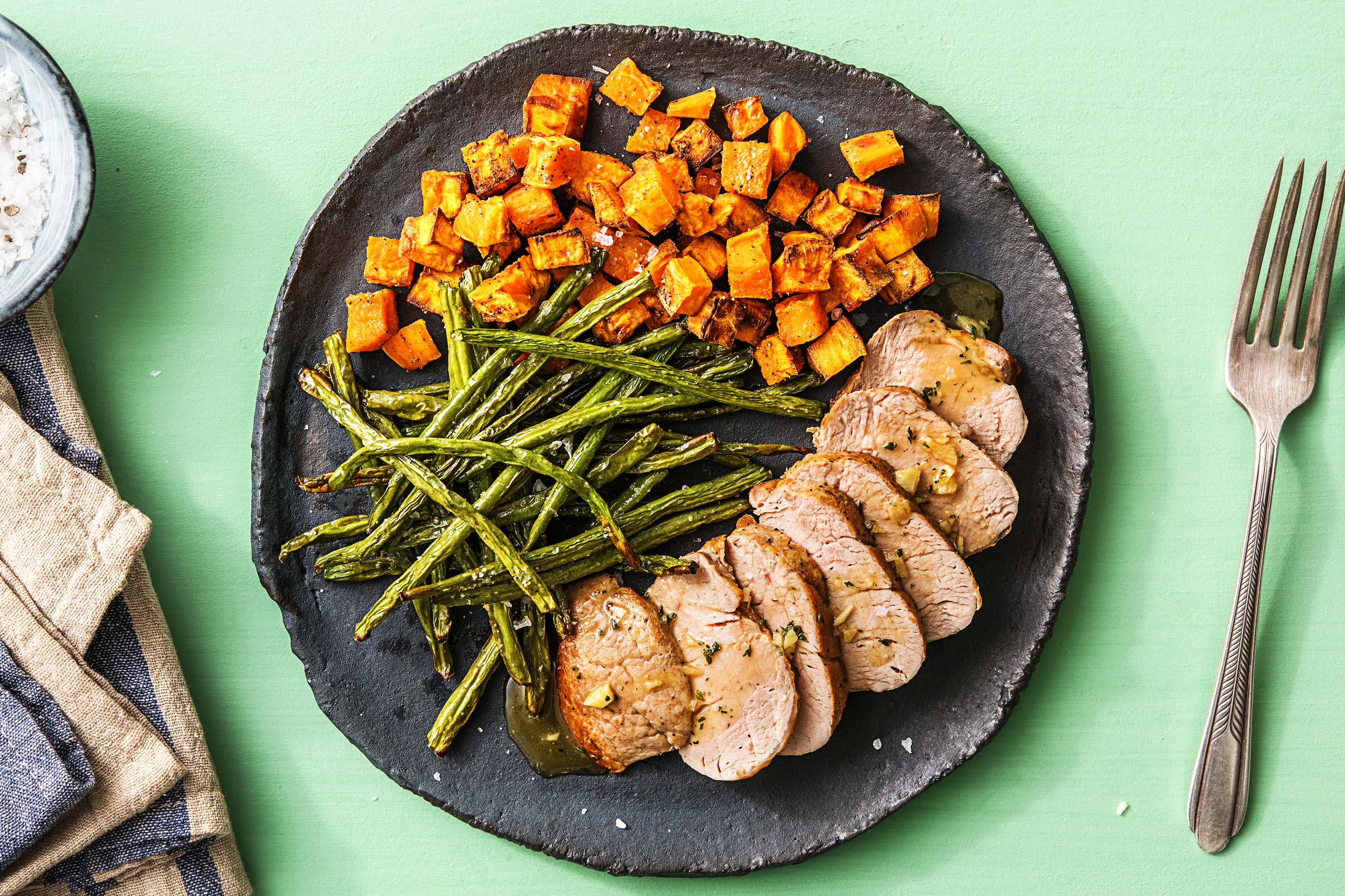 calorie smart-HelloFresh-Honey-Glazed-Pork-Tenderloin