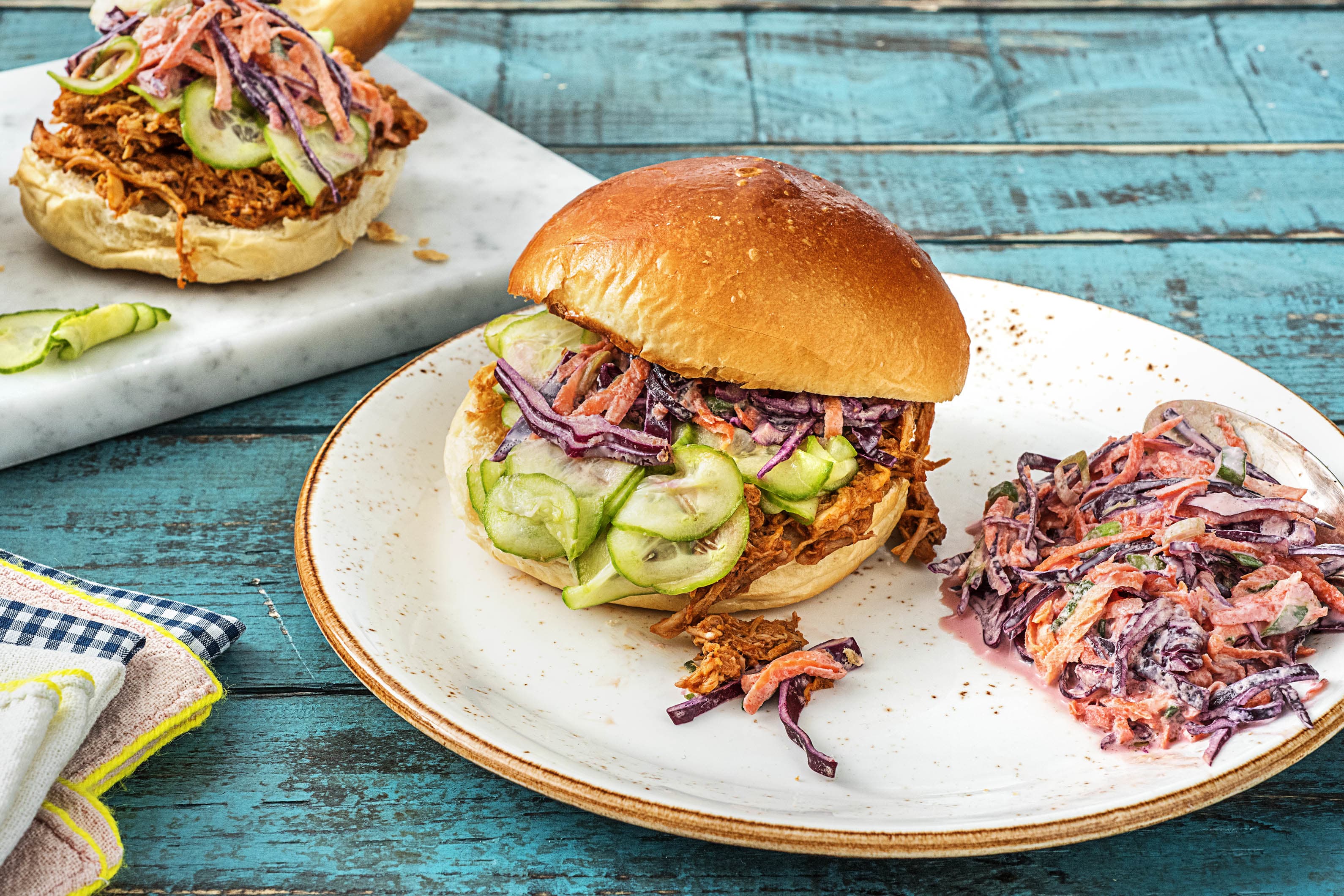 Barbecue Pulled Pork Sandwiches Recipe HelloFresh