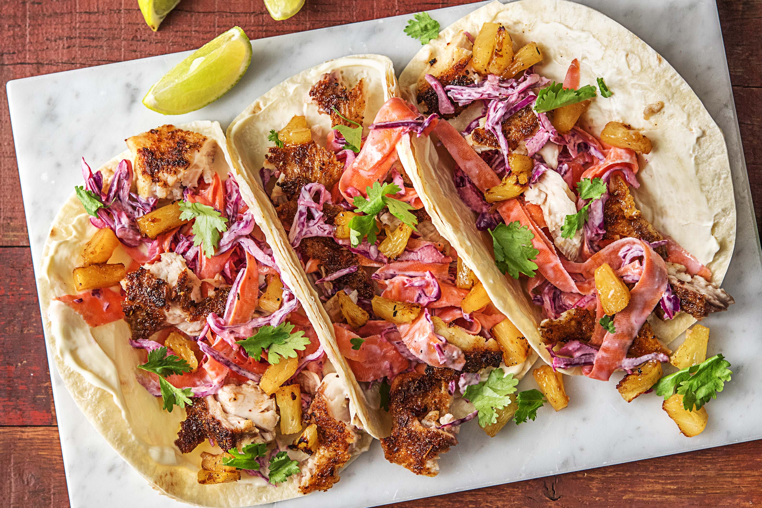 Blackened Fish Tacos Recipe | HelloFresh