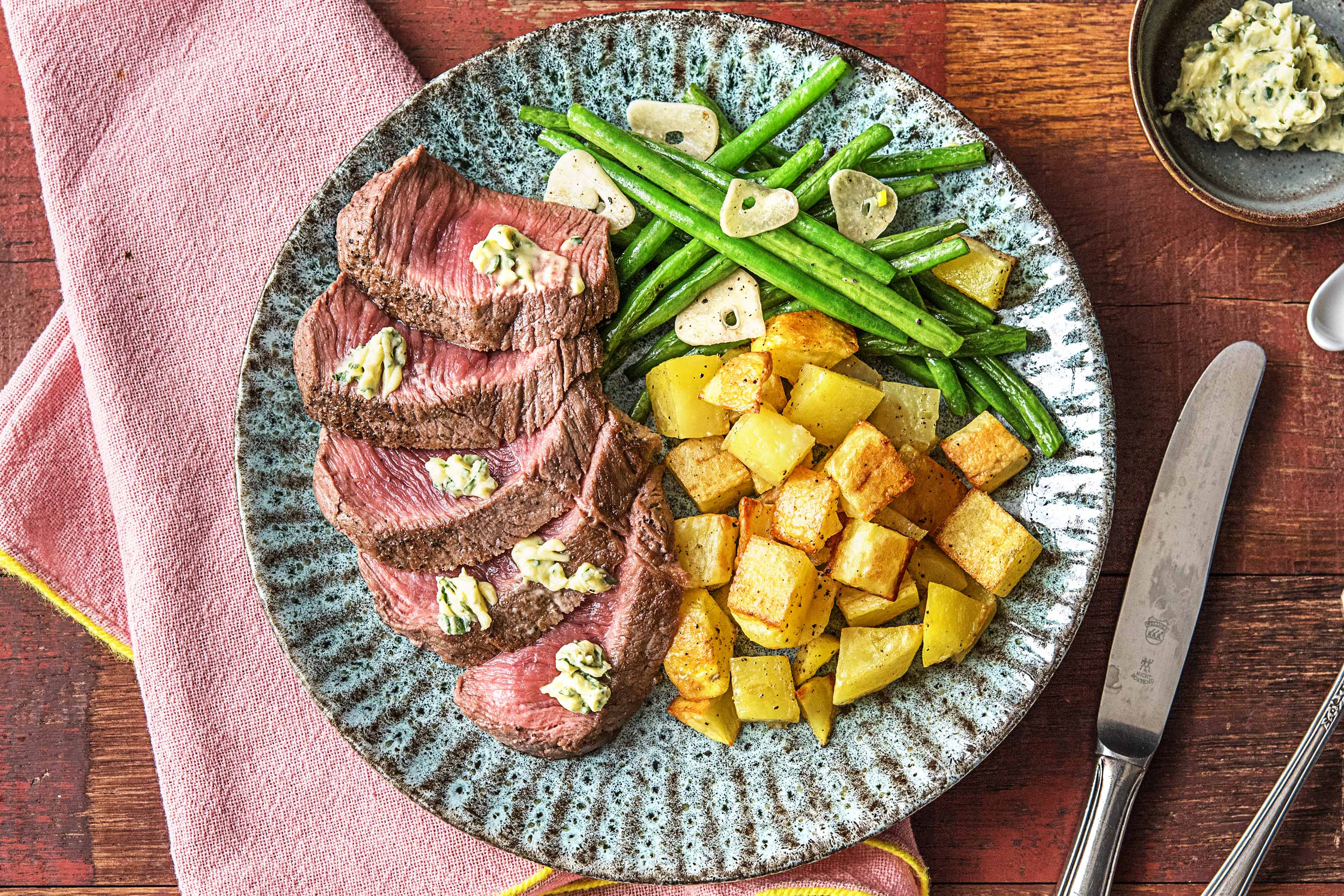 ButteredUp Steak Recipe HelloFresh