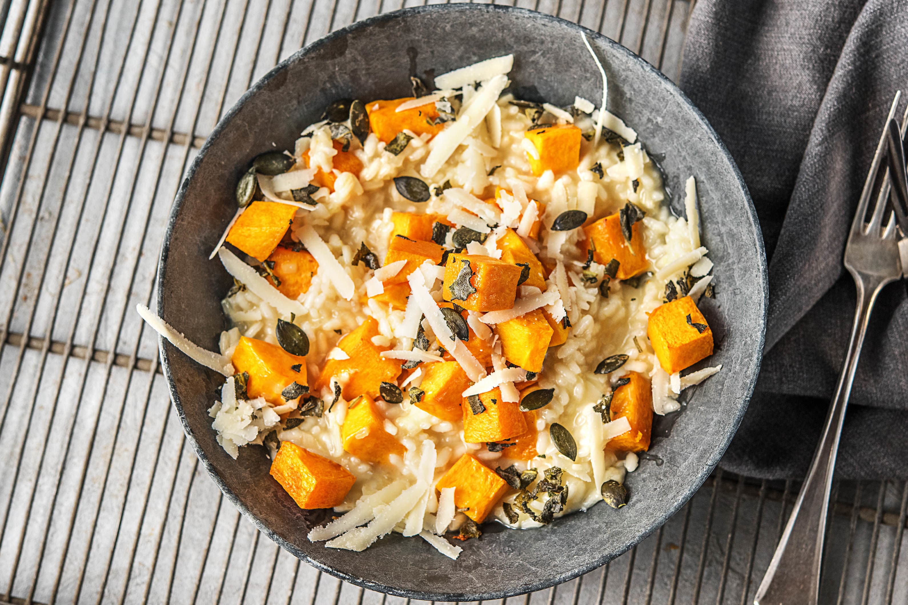 Butternut Squash and Sage Risotto Recipe HelloFresh