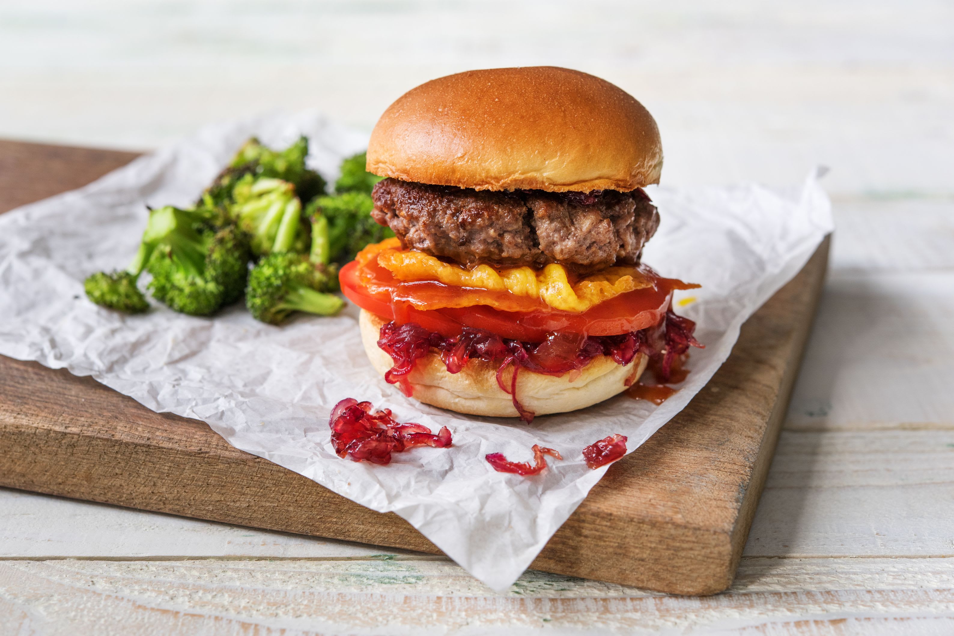 Crispy Cheddar Cheeseburger Recipe HelloFresh