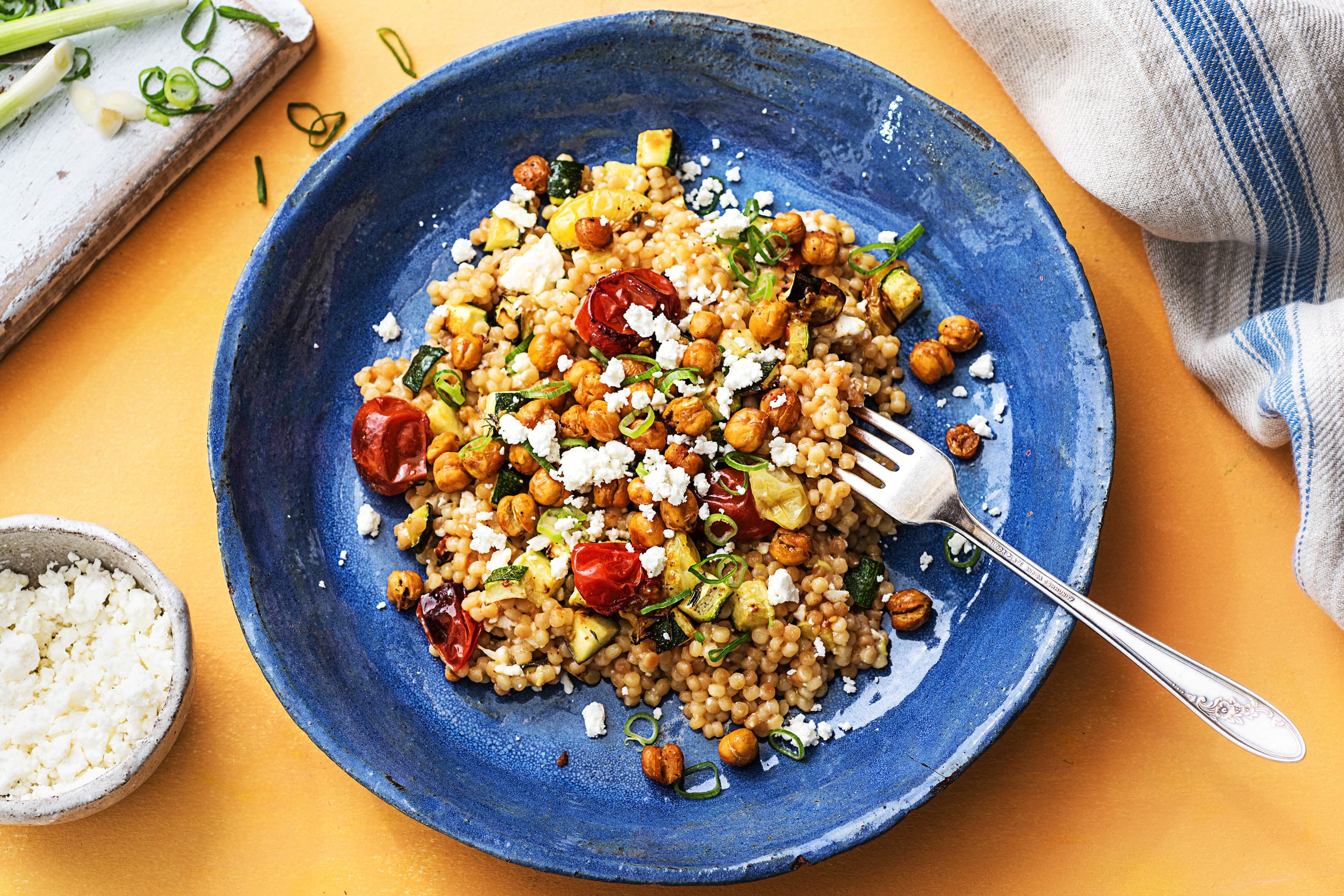 Chickpea-Powered Mediterranean Couscous Recipe | HelloFresh