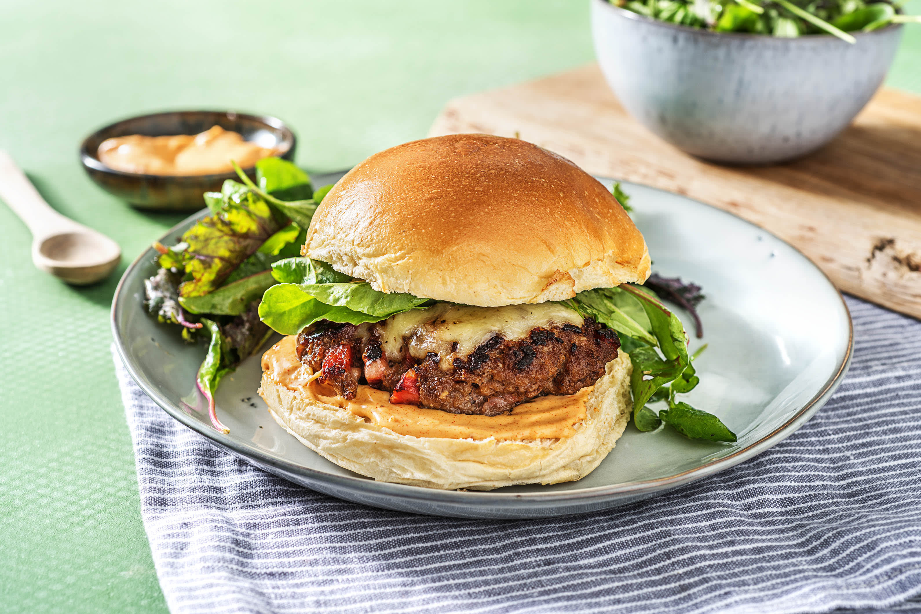 Spanish Chorizo Burgers Recipe | HelloFresh