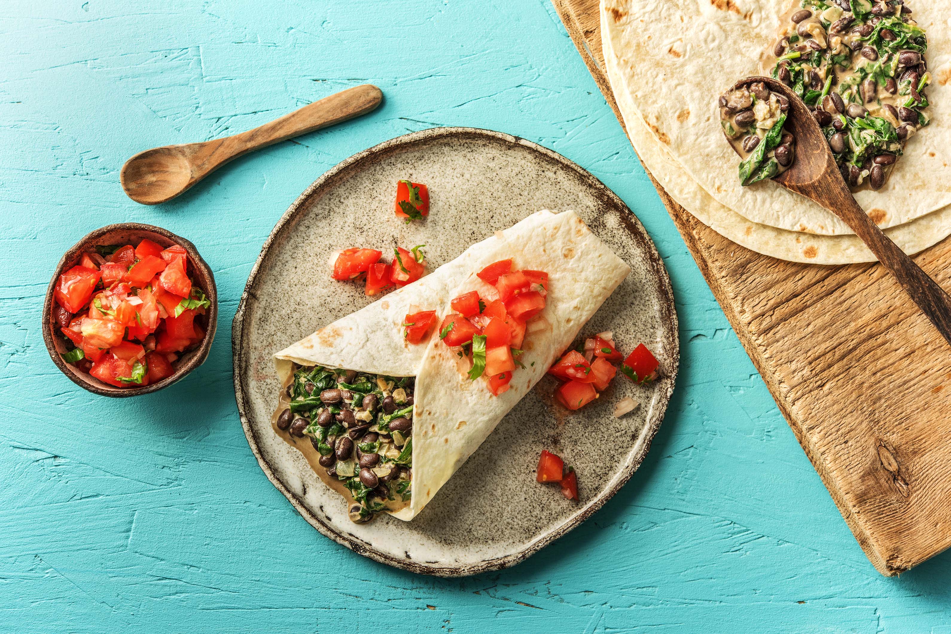 Gefüllte Tortillas Rezept | HelloFresh